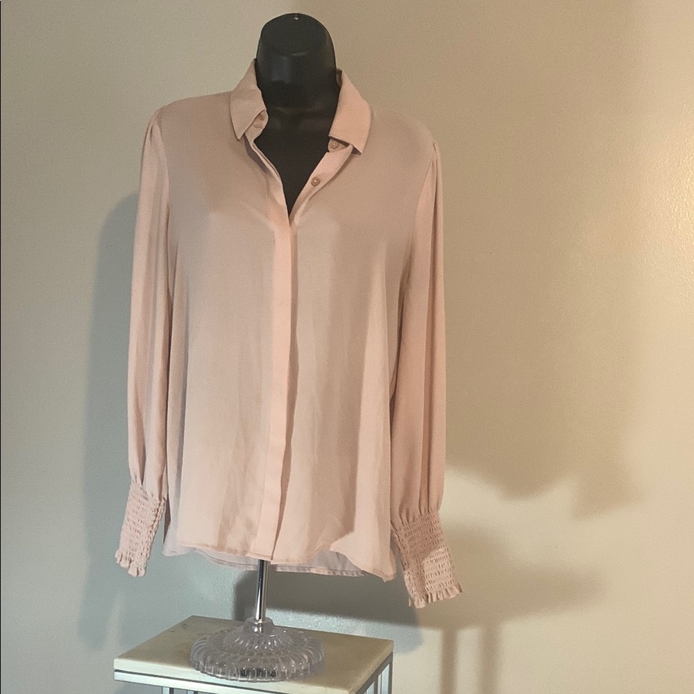 Chic Blush Women's Blouse